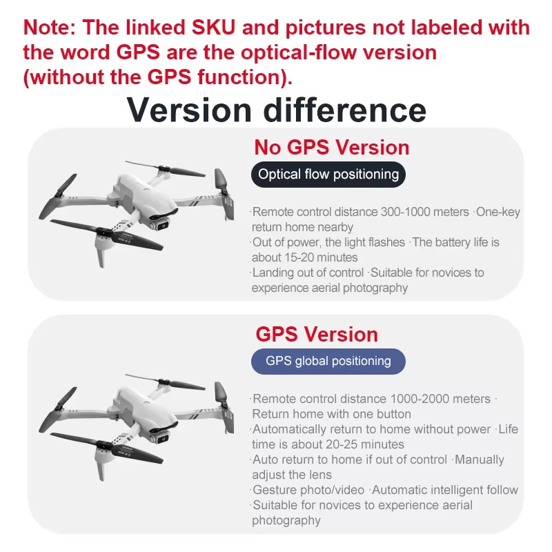 2021 New 4K HD dual camera wit - Fpv Drone Charger 评论和价格