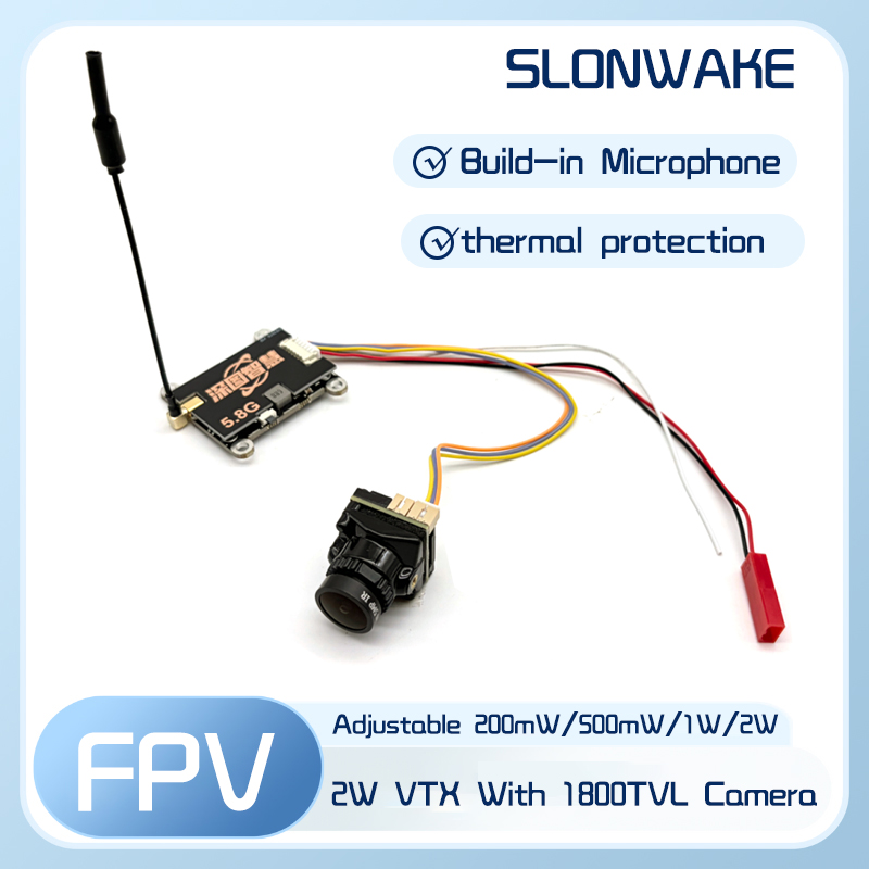 SLONWAKE 5.8G 56CH 2W transmit - Fpv Drone Frame 评论和价格