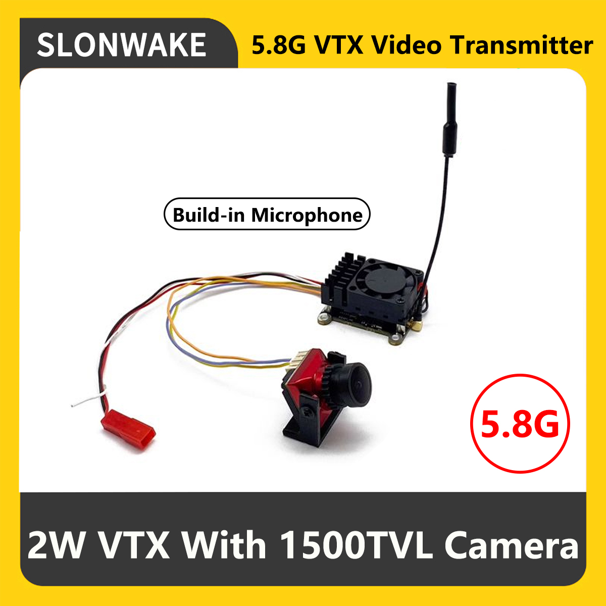 SLONWAKE 5.8G 2000mW FPV VTX T - Fpv Drone Frame 评论和价格