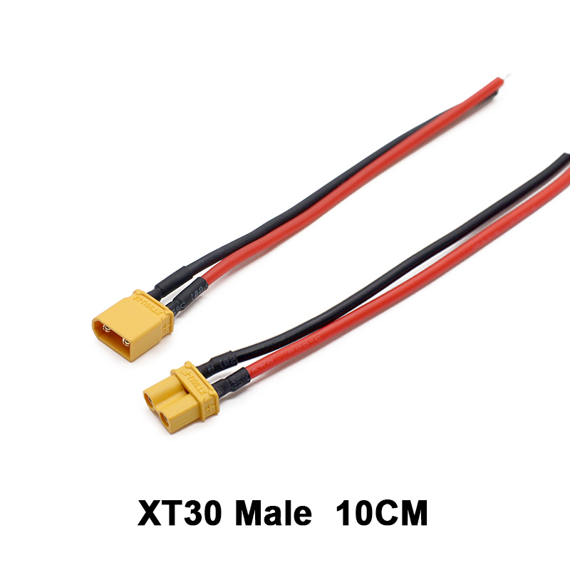XT30 Pigtail Plug Male and Fem - Fpv Drone Charger 评论和价格